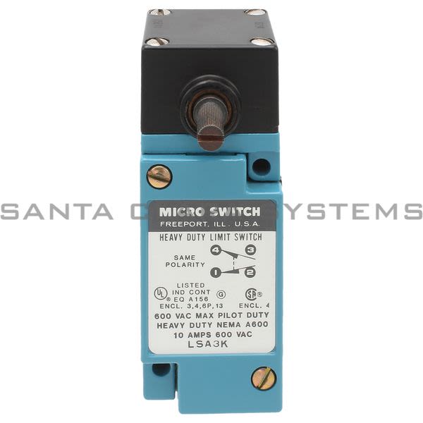 Honeywell LSA3K Heavy Duty Limit Switch | Microswitch Product Image