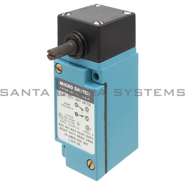 Honeywell LSA3K Heavy Duty Limit Switch | Microswitch Product Image