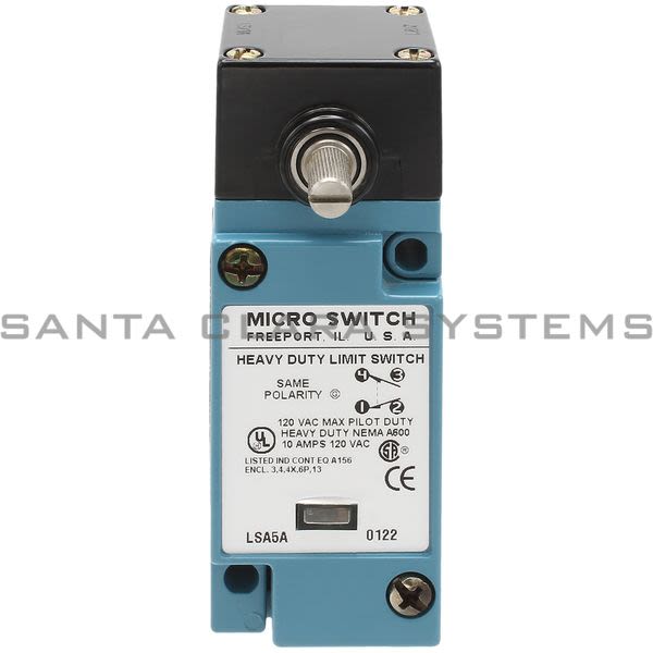 Honeywell LSA5A Heavy Duty Limit Switch | Microswitch Product Image