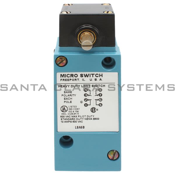 Honeywell LSA6B Limit Switch | Microswitch Product Image