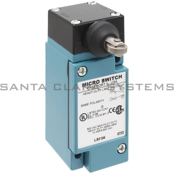 Honeywell LSF3K Limit Switch | MicroSwitch Product Image