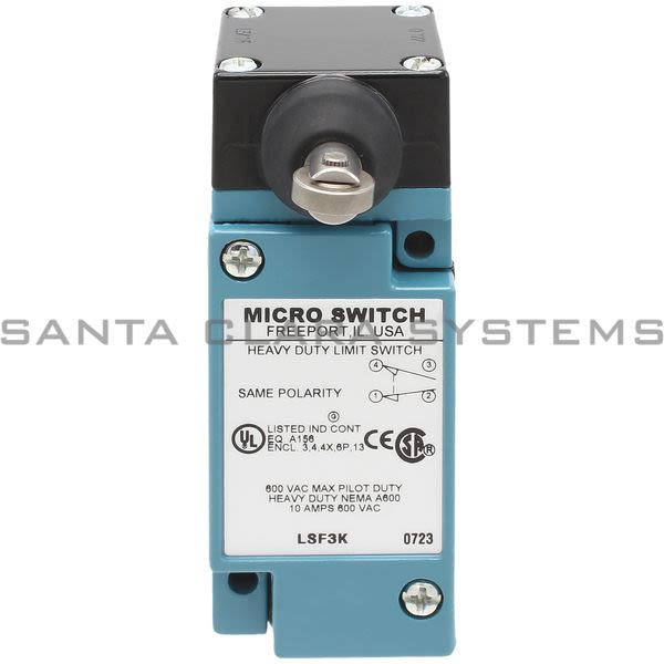 Honeywell LSF3K Limit Switch | MicroSwitch Product Image