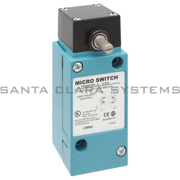 Honeywell LSM6D Limit Switch | MicroSwitch Product Image