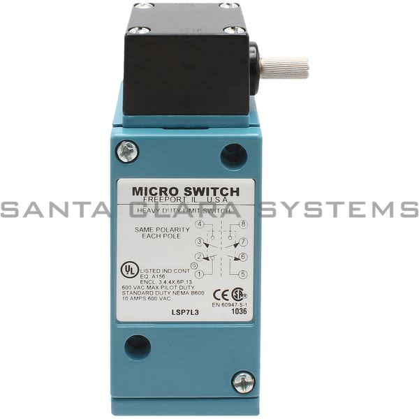 Honeywell LSP7L3 Limit Switch Product Image