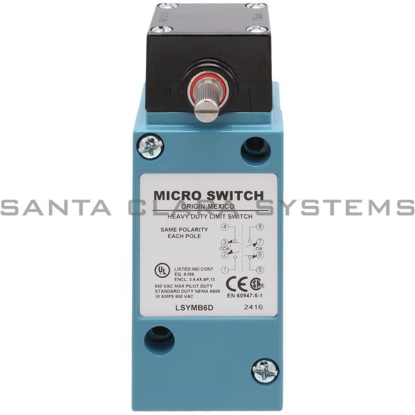 Honeywell LSYMB6D Limit Switch Product Image