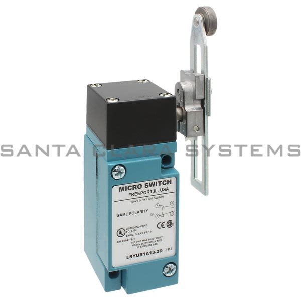 Honeywell LSYUB1A13-2D Limit Switch | MicroSwitch Product Image