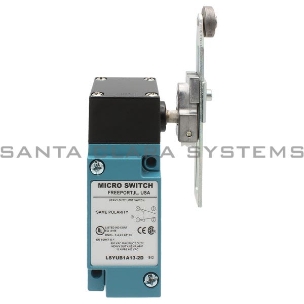 Honeywell LSYUB1A13-2D Limit Switch | MicroSwitch Product Image