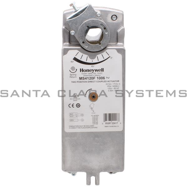 Honeywell MS4120F1006 Actuator Product Image
