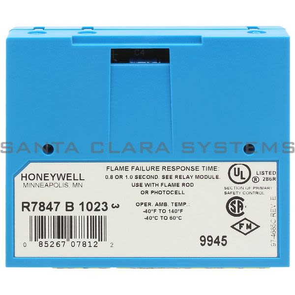 Honeywell R7847B 1023  Flame Amplifier Product Image
