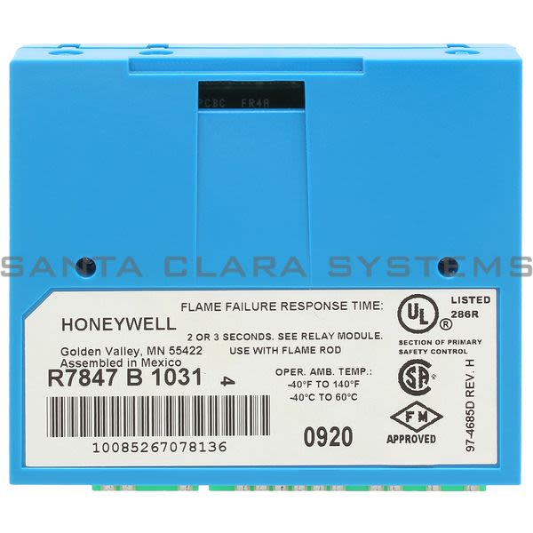 Honeywell R7847B1031 Flame Amplifier Product Image
