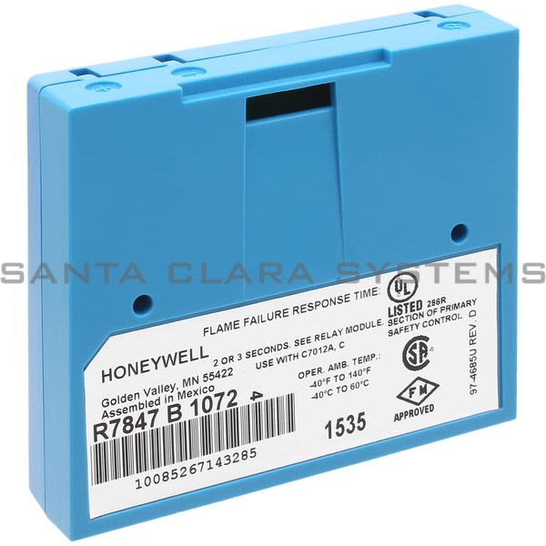 Honeywell R7847B1072 Flame Amplifier Product Image