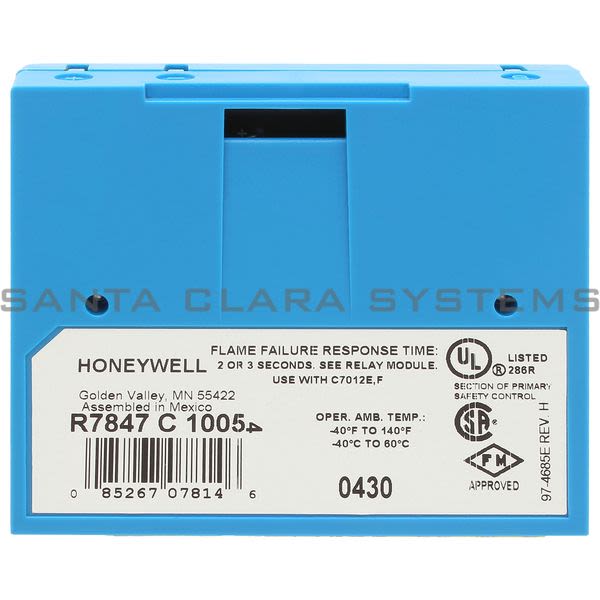 Honeywell R7847C1005 Flame Amplifier Product Image