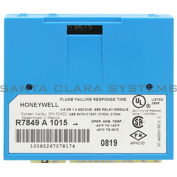 Honeywell R7849A1015 Flame Amplifier Product Image