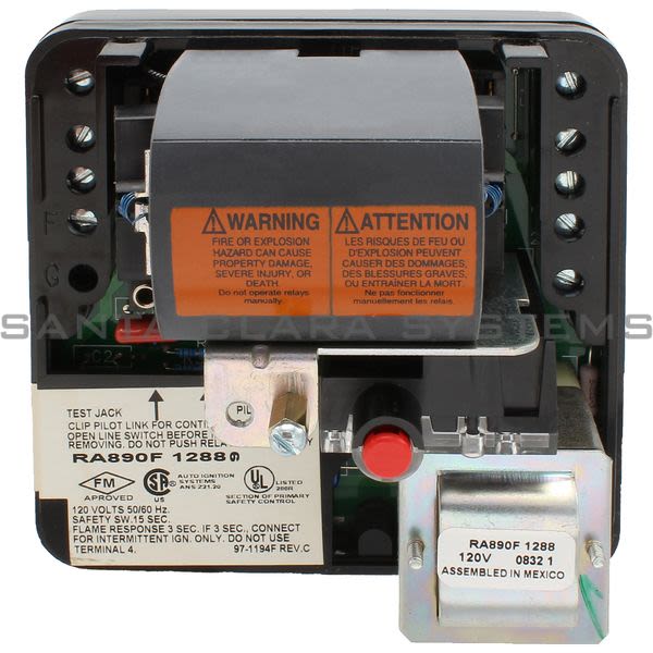 Honeywell RA890F1288 Protector Relay Product Image