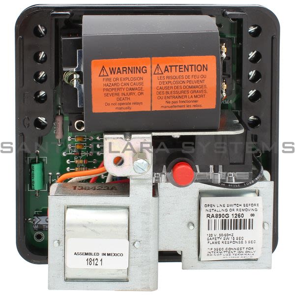 Honeywell RA890G1260 Flame Control Relay Product Image