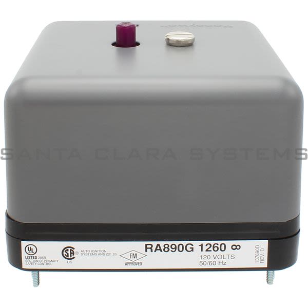 Honeywell RA890G1260 Flame Control Relay Product Image