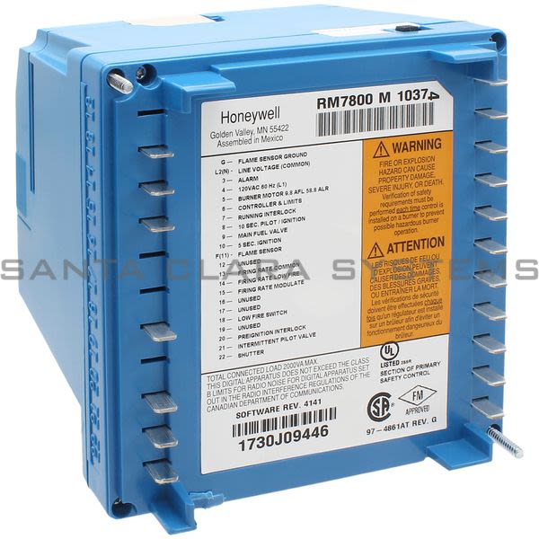 Honeywell RM7800M1037 Burner Control Product Image