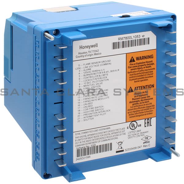 Honeywell RM7800L1053 Burner Primary Control Product Image