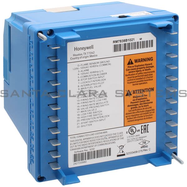 Honeywell RM7838B1021 Burner Control Product Image