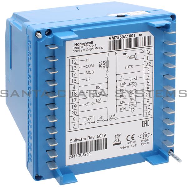 Honeywell RM7850A1001 Burner Control Product Image