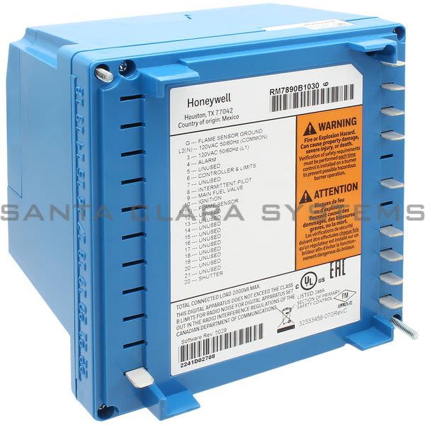 Honeywell RM7890B1030 Burner Control Product Image