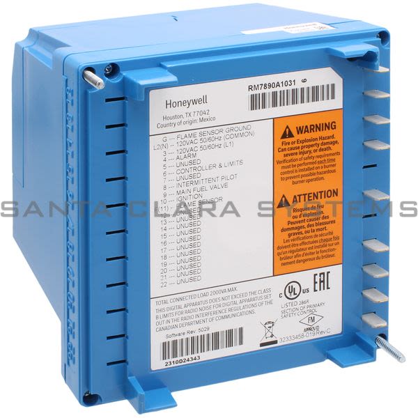 Honeywell RM7890A 1031  Burner Control Product Image