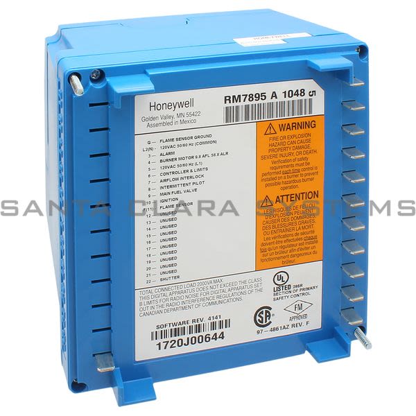 Honeywell RM7895A1048 Burner Control Product Image