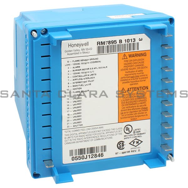 Honeywell RM7895B1013 Automatic Primary Relay Product Image