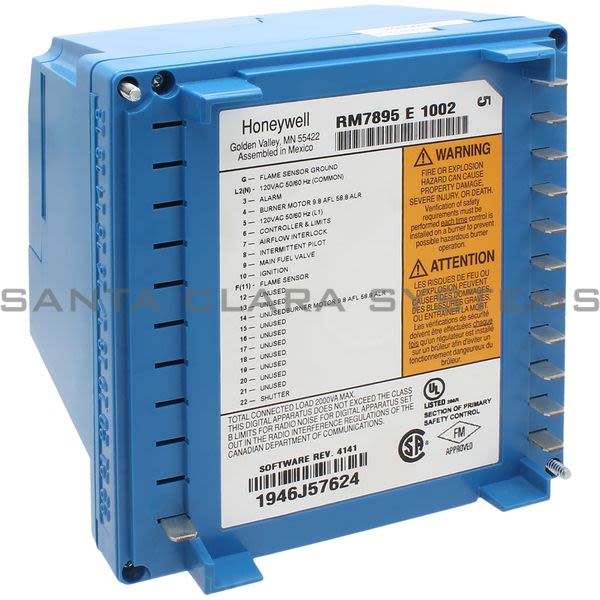 Honeywell RM7895E1002 Burner Control Product Image