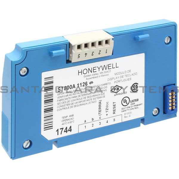 Honeywell S7800A1126 Keyboard Display Module Product Image