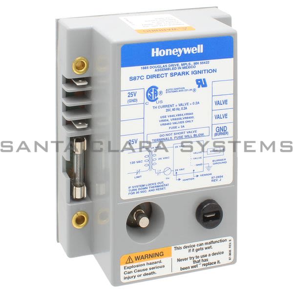 Honeywell S87C 1014  Direct Spark Ignition Module Product Image