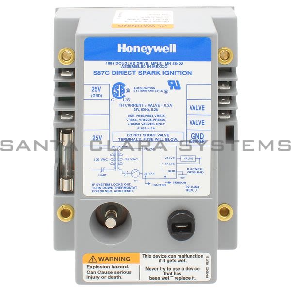 Honeywell S87C 1014  Direct Spark Ignition Module Product Image