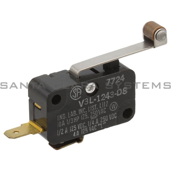 Honeywell V3L-1243-D8 Snap Action Microswitch Product Image
