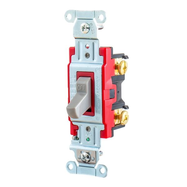 Hubbell 1221GY Toggle Switch Hubbell-PRO Series Product Image