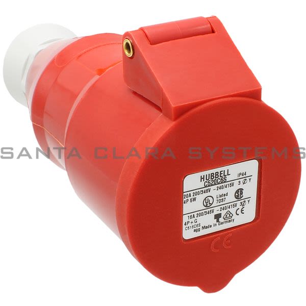 Hubbell C520C6S Pin and Sleeve Connector Product Image