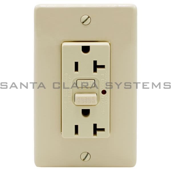 Hubbell GF20ILA Receptacle Product Image