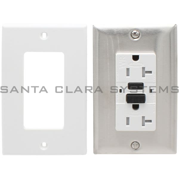 Hubbell GF5362SGW Ground Fault Receptacle Product Image