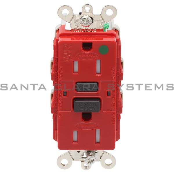 Hubbell GF8200SGR Hospital-Grade Receptacle Product Image