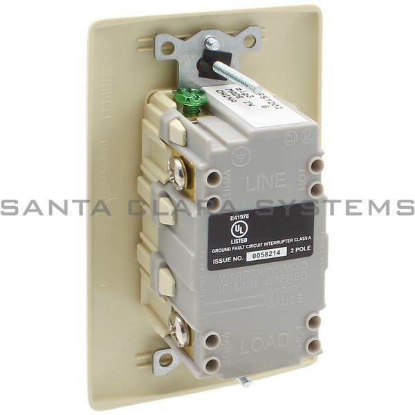 Hubbell GFBFST20I GFCI Receptacle Product Image