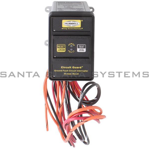 Hubbell GFHW530 Circuit Guard Extra Heavy Duty Hard Wired GFCI with Manual Set Product Image