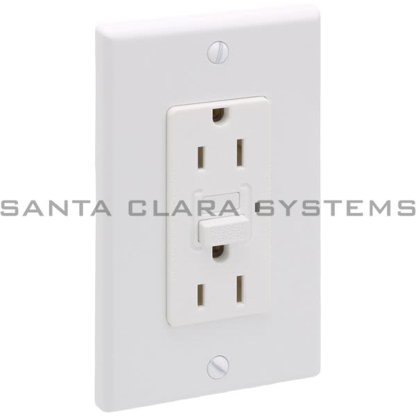 Hubbell GFR15W GFCI Receptacle Product Image