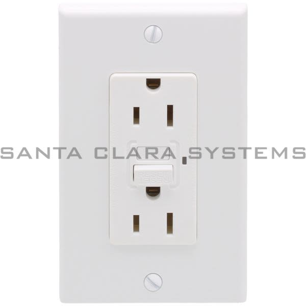Hubbell GFR15W GFCI Receptacle Product Image