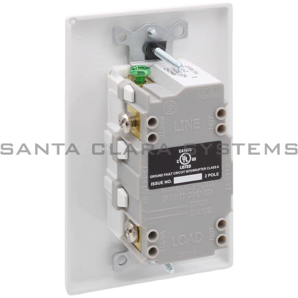 Hubbell GFR15W GFCI Receptacle Product Image