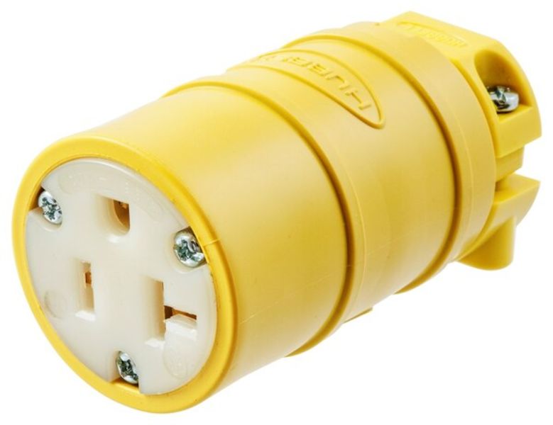 Hubbell HBL1533 Elastogrip Series Connector Body Product Image