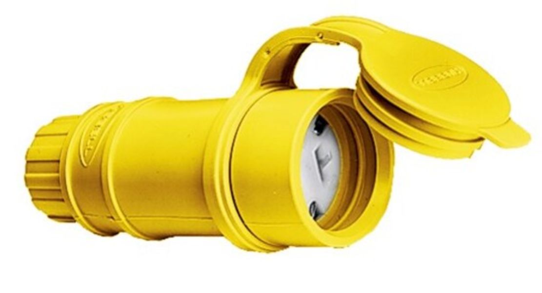 Hubbell HBL15W33 Elastogrip Series Connector Body Product Image