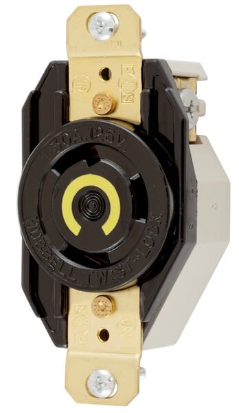 Hubbell HBL2610 Twist-Lock Receptacle Product Image
