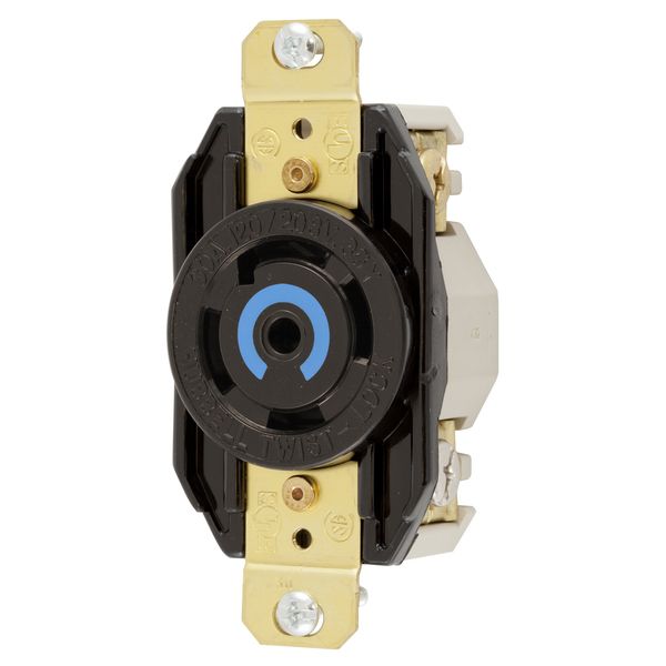 Hubbell HBL2810  Flush Receptacle | Twist-Lock Product Image