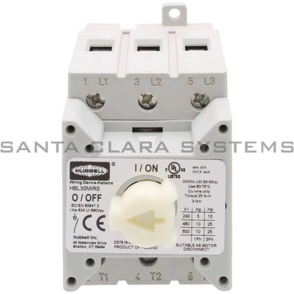 Hubbell HBL30MIRS Control Product Image
