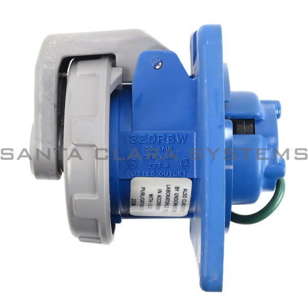 Hubbell HBL320R6W Pin and Sleeve Receptacle Connector Product Image