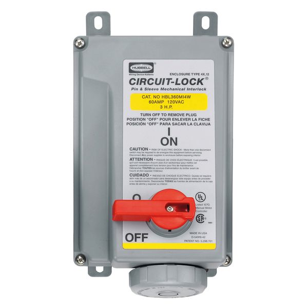 Hubbell HBL360MI4W Control Product Image